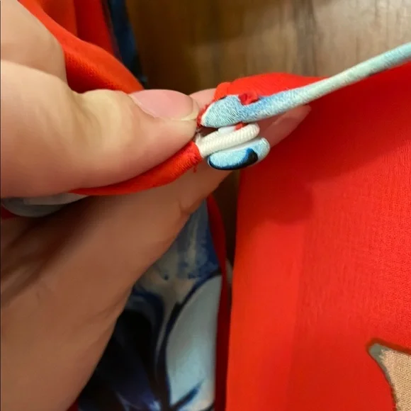 JH COLLECTIBLES UEC Women’s Size 16 Floral Sleeveless Red Sheath Dress - Picture 9 of 11